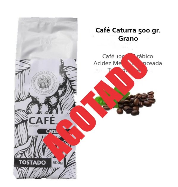 Café  Caturra 500 gr. Grano