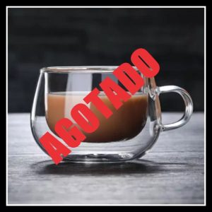 Taza Doble Vidrio Térmico 150 ml