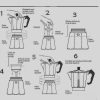 Cafetera Moka Clásica Italiana Azul 150 ml - Imagen 6