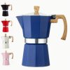 Cafetera Moka Clásica Italiana Azul 150 ml - Imagen 5