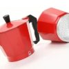 Cafetera Italiana  Aluminio  Roja 300 ml Benetton - Imagen 4