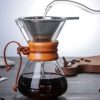 Tetera de café de vidrio manual 400 ml - Imagen 2